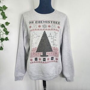 Oh Chemistree Christmas Sweatshirt Chemistry Theme